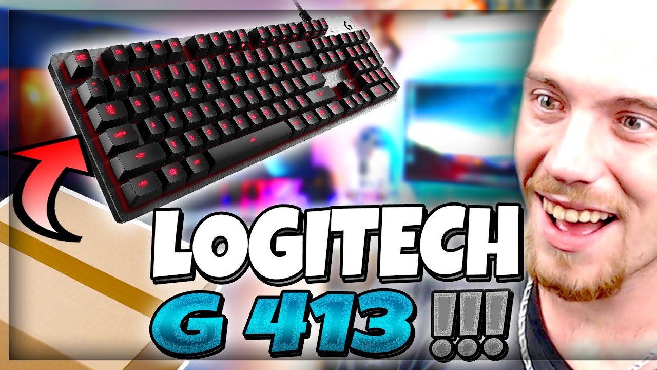 Clavier Gaming mécanique Logitech G413 Noir - Clavier