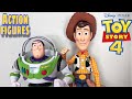 Disney pixar toy story 4 buzz lighyear and woody action figures thinkway toys