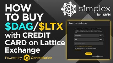 How to buy $DAG & $LTX with your credit card - Tutorial