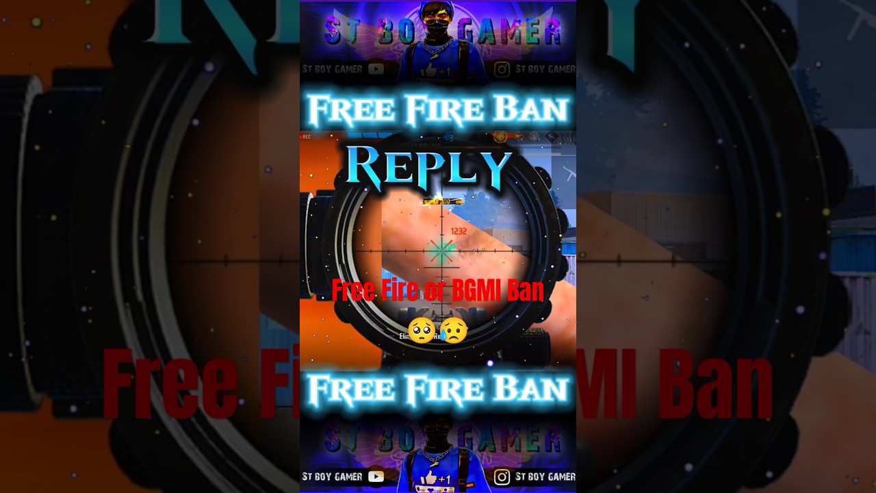 Free Fire And BGMI Ban ! 