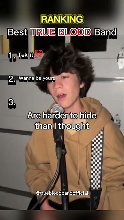 Ranking best TRUE BLOOD Band Part 1🔥 (TikTok Stiches)