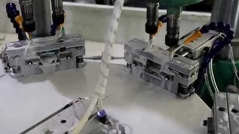 Rotary drilling tapping machine