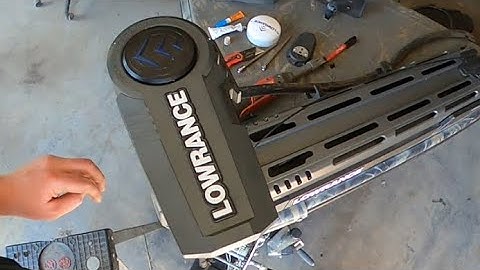 How to fix the arrow indicator on a Lowrance Ghost trolling motor