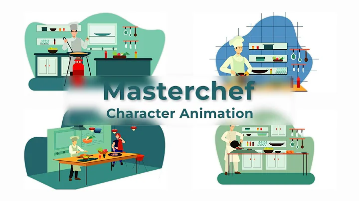 Flat Character Motion Graphic Animation | After Effects Templates | MasterChef Character Pack #1 - DayDayNews