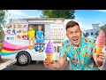 Vania Mania Kids explore Dad&#39;s Ice Cream truck and other funny stories for kids