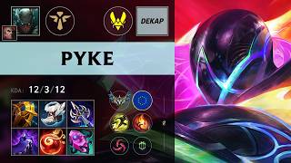 (VITB Dekap) Pyke Support vs Tahm Kench (ZNT kkero) - EUW Challenger Patch 26.20