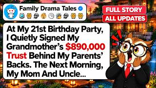 At My 21st Birthday Party, I Quietly Signed My Grandmother’s $890,000 Trust Behind My Parents’...
