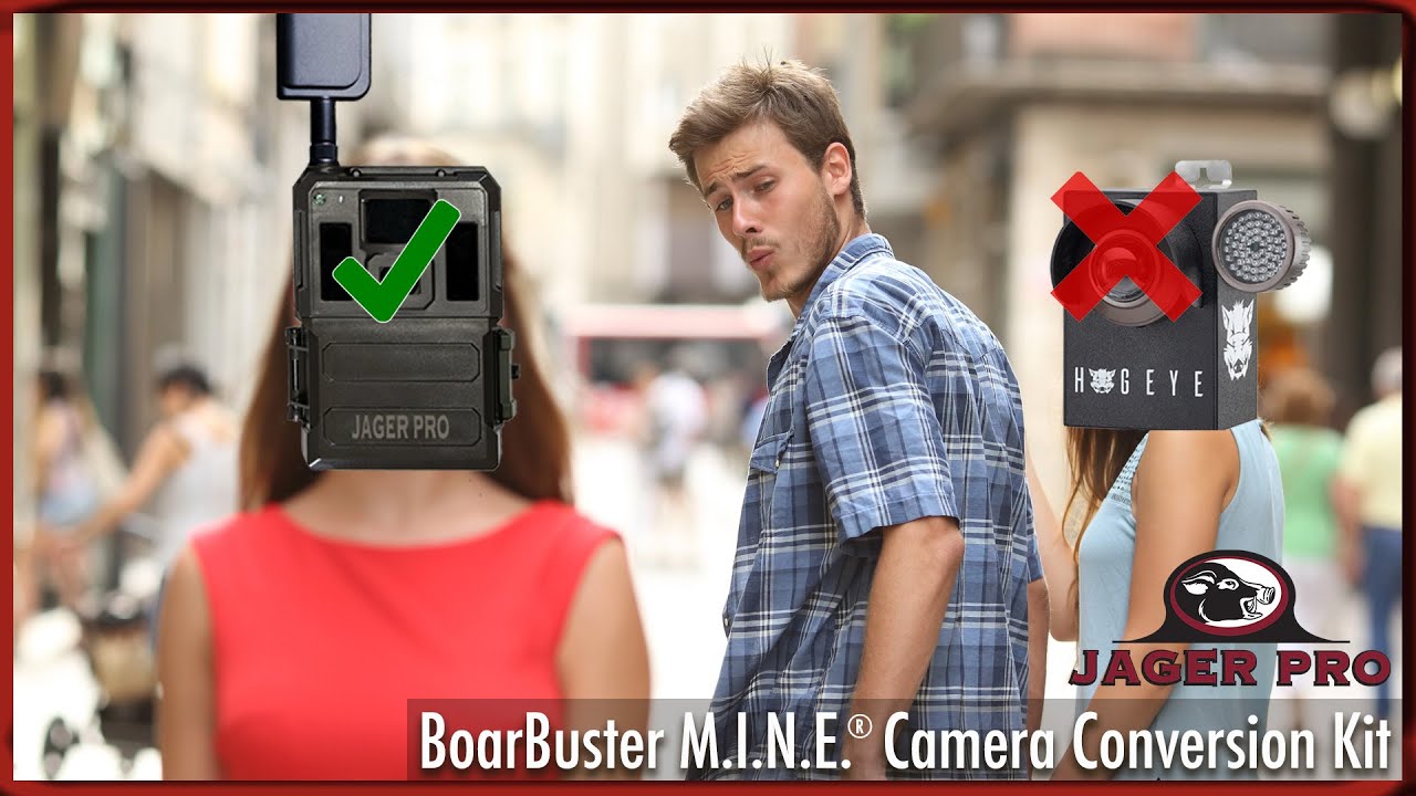 JAGER PRO® TV  BoarBuster TRAP - M.I.N.E.® CAMERA CONVERSION KIT