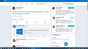 Windows 10 Insider build 17134 Redstone 4 released for fast ring April 16th 2018