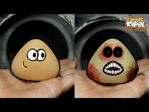 [FNF] Making POU Sculpture Timelapse (POU.EXE) - Friday Night Funkin' Mod