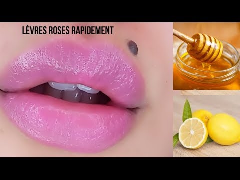 Vidéo: 3 façons d'avoir des lèvres roses naturellement