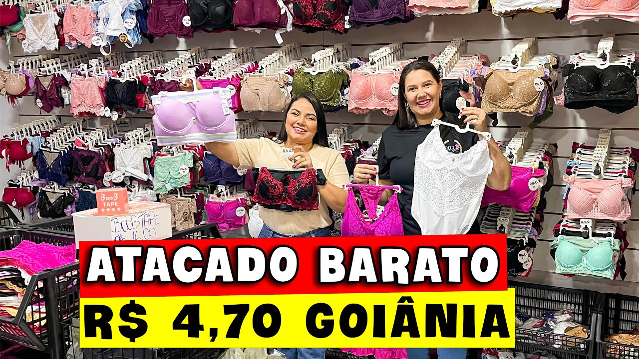 Calcinhas, cuecas, lingeries, camisolas BARATO NO ATACADO GOIÂNIA