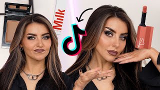 UNPOPULAR OPINIONS👀Trying VIRAL Tiktok Makeup - First Impressions 2023