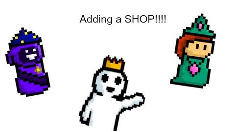 Making a SHOP AREA???-Indie game Devlog #2