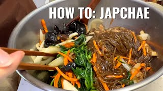 How to: Japchae | 4-Person Batch - Use it!