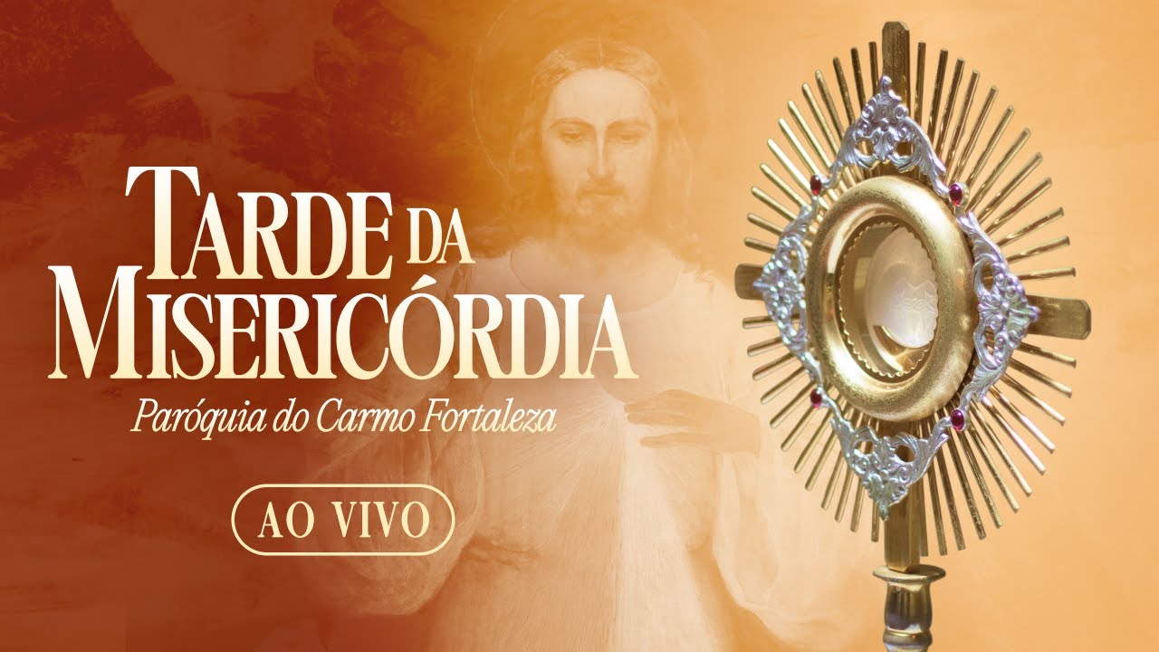 TARDE DA MISERICÓRDIA | AO VIVO 15:00 | Terço da Misericórdia