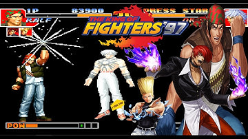 The king of Fighters 97 longplay/Ralf/iori yagami/benimaru/ 4k