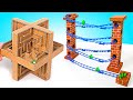 ENJOY MARBLE GAMES! || DIY Marble Run And Marble Labyrinth