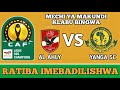 LIVE KIMENUKA CAF WATOA TAMKO MUDA HUU WATANGAZA KUBADILI RATIBA YA MECHI AL AHLY Vs YANGA SC