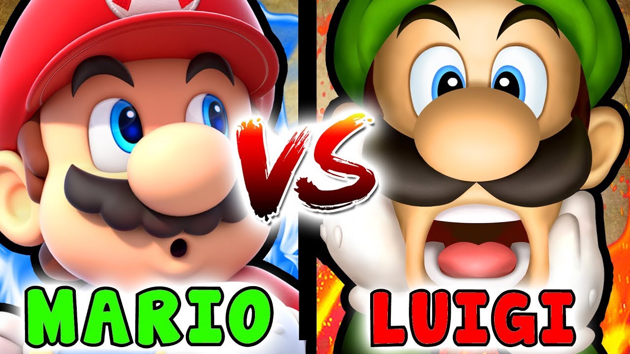 Mario vs luigi