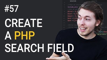 57: How to create a search field with PHP and MySQLi | PHP tutorial | Learn PHP programming