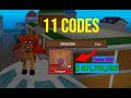 New codes 11 all codes free dragon  king legacy codes