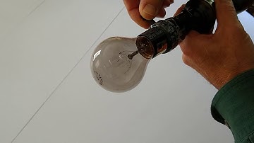 Fix a burned out incandescent light bulb