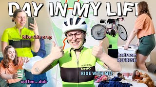 Bedroom Refresh &amp; RIDE WITH ME! the first group ride of the season + more info on my bike setup!