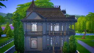 GOTH MANSION TRANSFORMATION // The Sims 4: Fixer Upper  Home Renovation