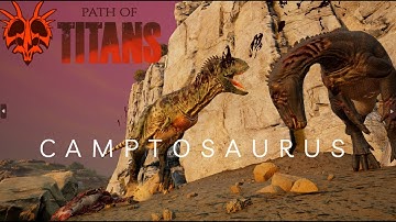 LIfe Of 100%win Camptosaurus | PATH OF TITANS #1