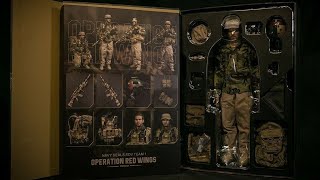 DAMTOYS 78084 (Mark Wahlberg)-Seals SDV Team 1 Operation Red Wings Navy Medic Detailed Unboxing - 4k