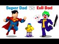 ROBLOX Super DAD vs Evil DAD 🦸‍♂️🦹‍♀️