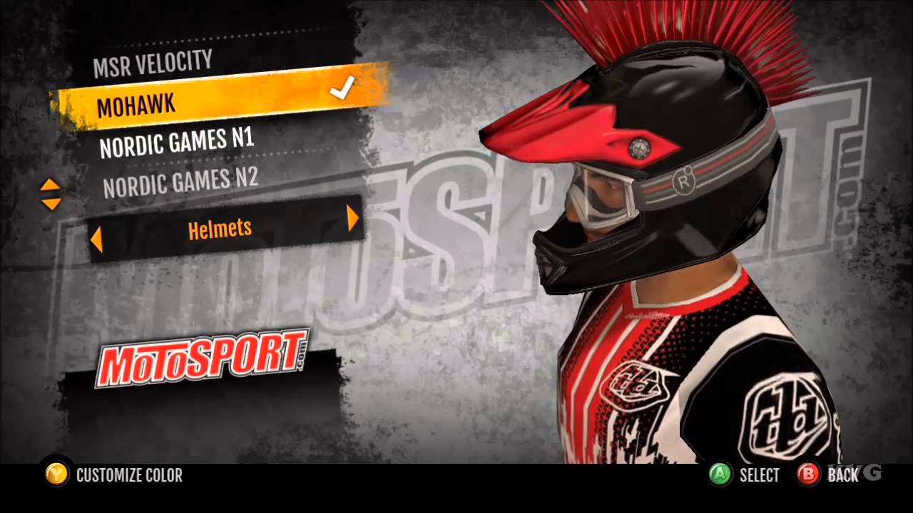 MX vs ATV Supercross Encore ( Xbox One / XONE) Customized rider