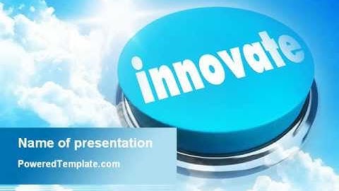 Start Innovation PowerPoint Template by PoweredTemplate.com