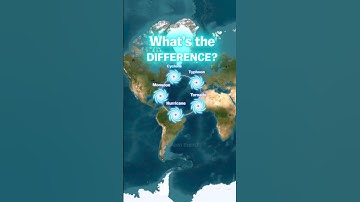 🌪️ Hurricanes, Tornadoes, Typhoons, Cyclones & Monsoons 🌧️ What’s the Difference?