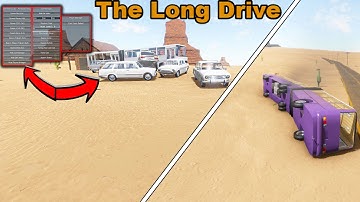SPAWNER MENU - TURBO CAR AND OTHERS GOOD OPTIONS - The Long Drive Mods #4 | Radex
