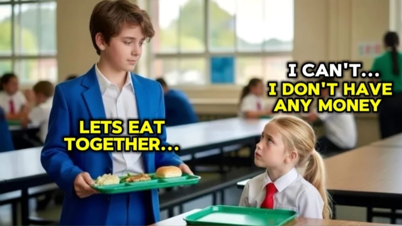 Billionaire’s son saw a poor girl with no lunch — what he learned next changed everything.