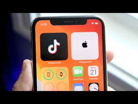 How To Set Pictures As Widgets On iOS 14! hqdefault