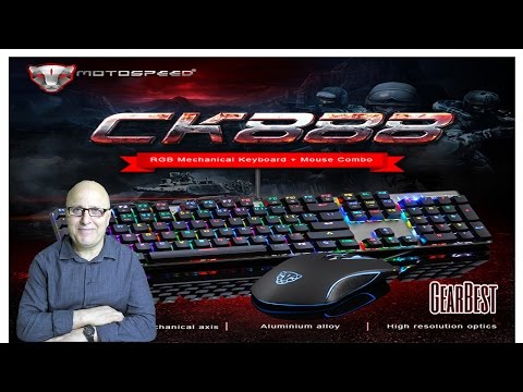 Motospeed CK888 Mekanik Klavye + Mouse Ürün İnceleme