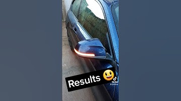 BMW F20 F21 dynamic indicator install #shorts #short #cars #fyp #foryou