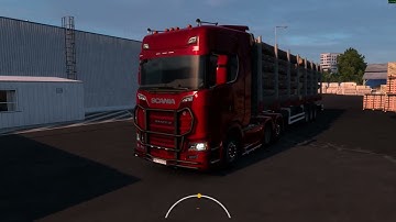 Scania V8 stock sound V11.5 Update | ETS2 1.57