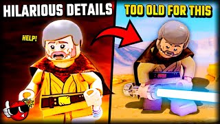 50 INSANE Details and Easter Eggs - Lego Star Wars The Skywalker Saga NEW Gameplay Breakdown