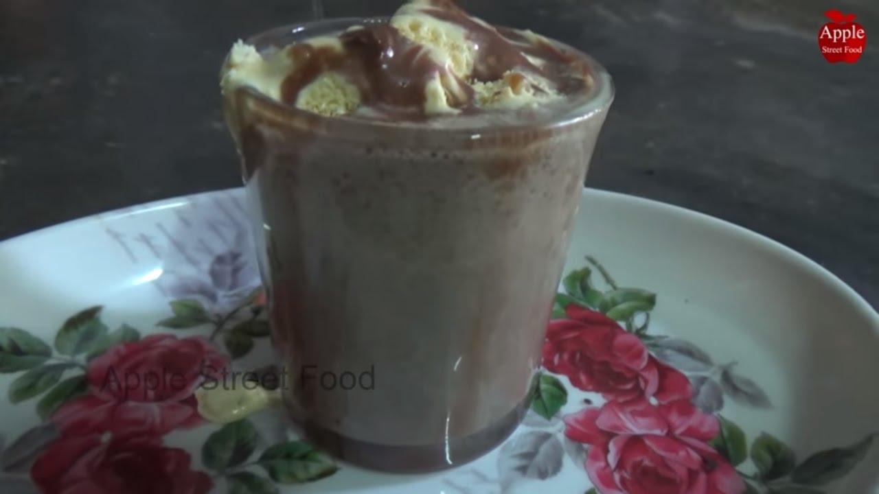 Home made cold coffee with Oreo and Ice Cream | cold coffe | APPLE STREET FOOD