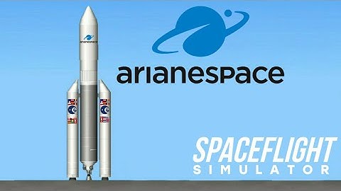 Ariane 5 in Space Flight Simulator + Blueprint Dowlnoad