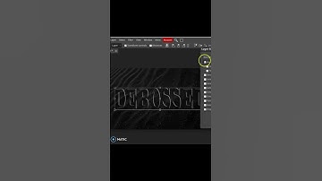 How to Create Debossed effect in photopea & photoshop  1k views  2hours@Dhecann @thepixelplatter