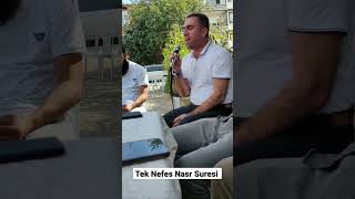 Türkiye Birincisi Süleyman Şimşek Nasr Suresi