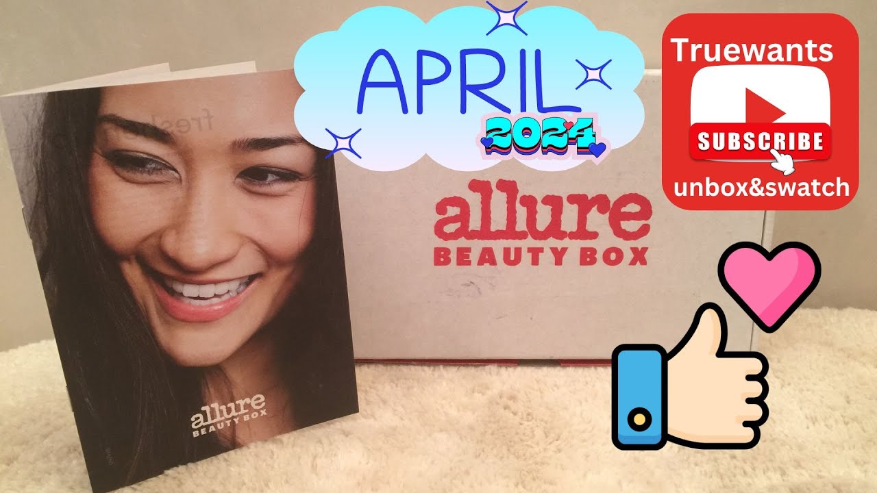 Allure Beauty Box April 2024 Unbox & Swatches  Paid $25.00! Choice Color Charlotte Tilbury Bronzer