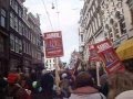 demonstratie in Amsterdam tegen racisme