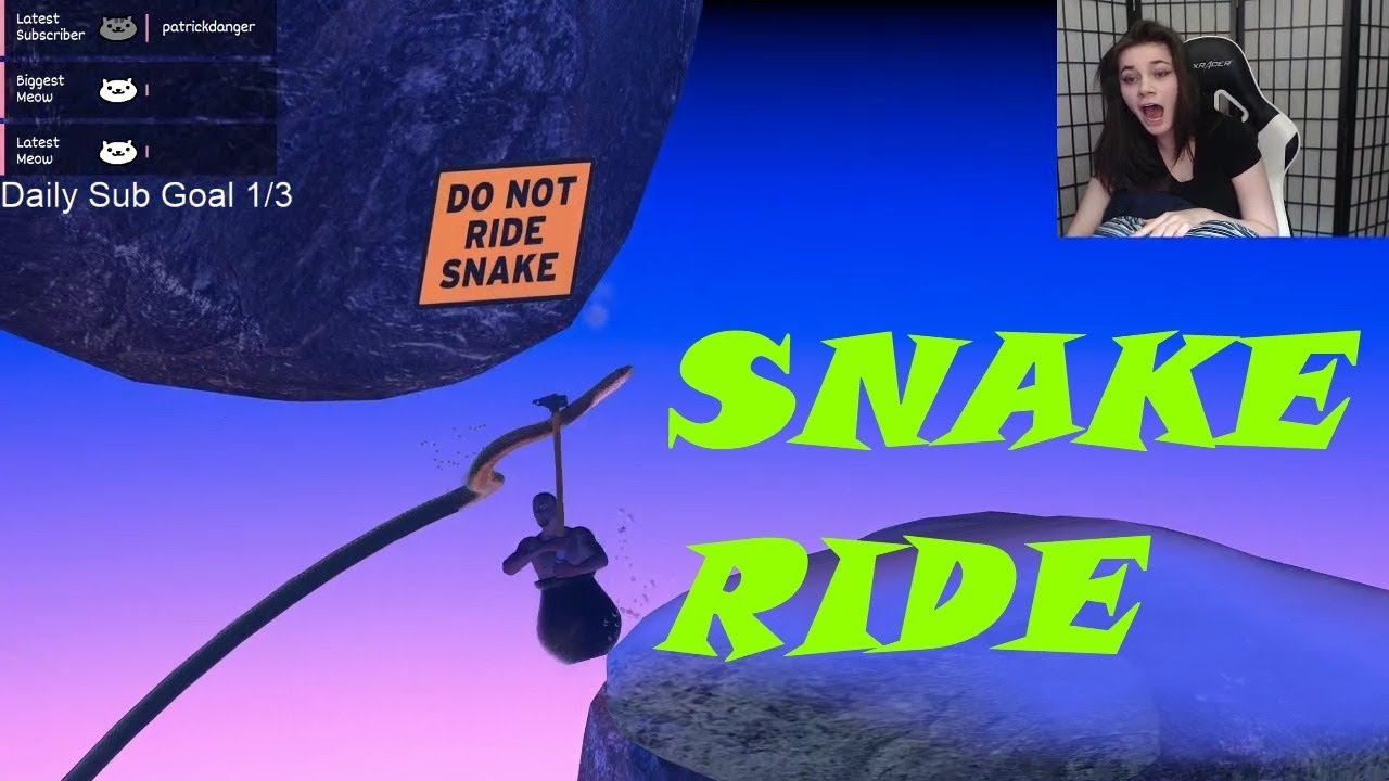 Snake in 03:29.679 by Sen - Getting Over It With Bennett Foddy