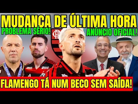 LAST-MINUTE CHANGE! FLAMENGO IS AT A DEAD END! OFFICIAL ANNOUNCEMENT! LJ HAS A SERIOUS PROBLEM!